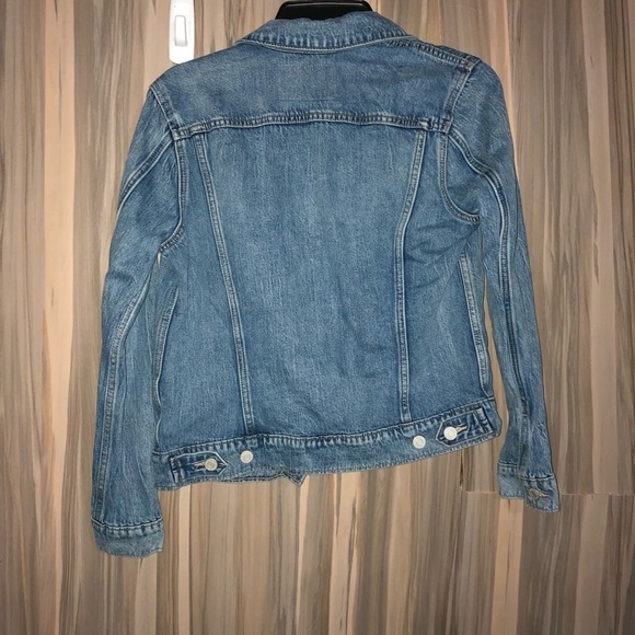 Lucky Brand denim jean jacket size small western denim coat boho jacket​​​​ - Picture 6 of 6